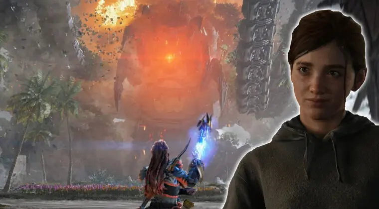 Imagen de Horizon Forbidden West: Burning Shores tiene un divertido easter egg que parece referenciar a The Last of Us 2