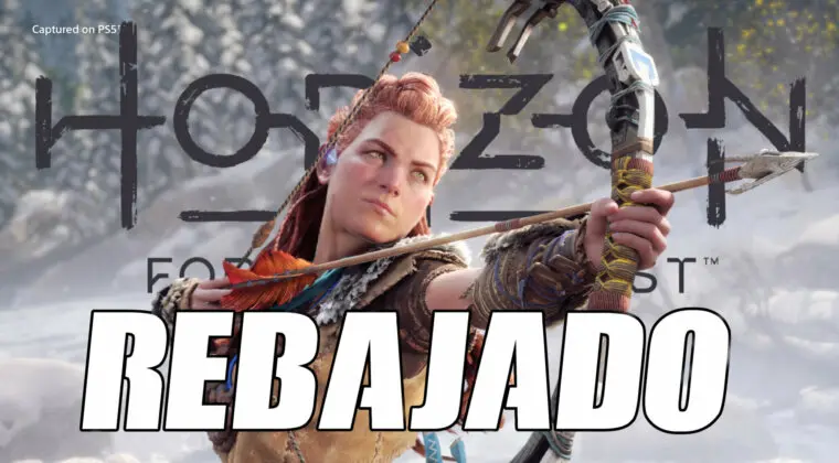 Imagen de Horizon Forbidden West está rebajado a mitad de precio en PS5