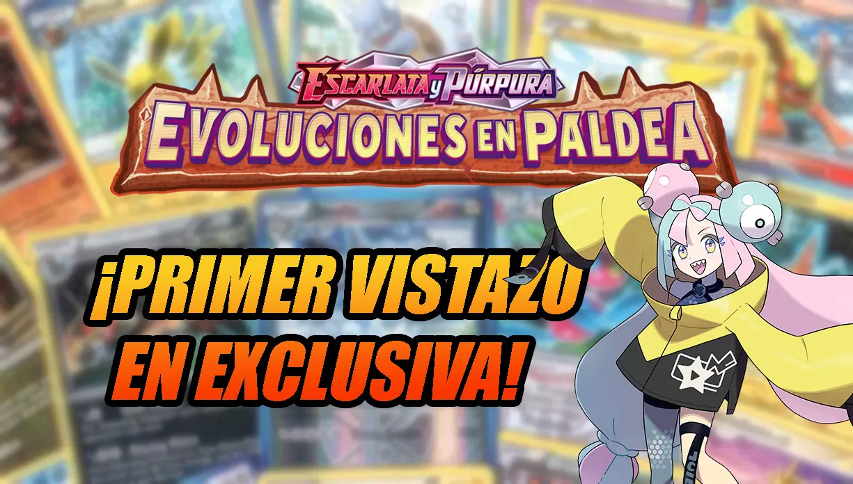 JCC Pokemon Escarlata y Purpura - Evoluciones en Paldea e-Nigma exclusiva