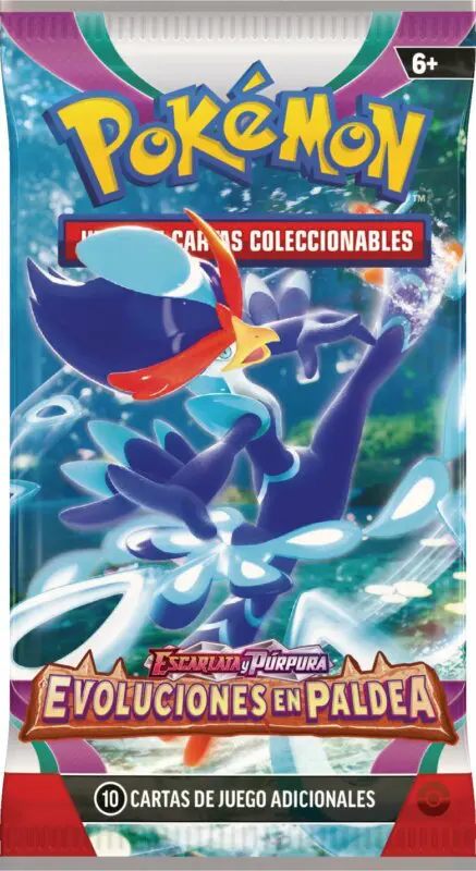 JCC Pokemon Escarlata y Purpura - Evoluciones en Paldea sobre 2