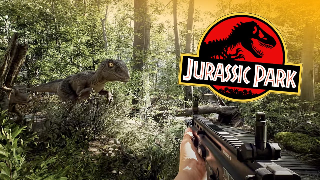 Imagine the definitive Jurassic Park game: open world, Unreal Engine 5 and very spectacular