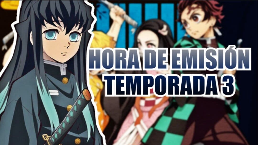 A qué hora sale el capítulo 3 de Kimetsu no Yaiba temporada 3 en