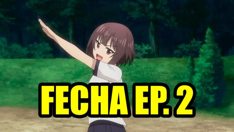 KonoSuba anime de Megumin horario