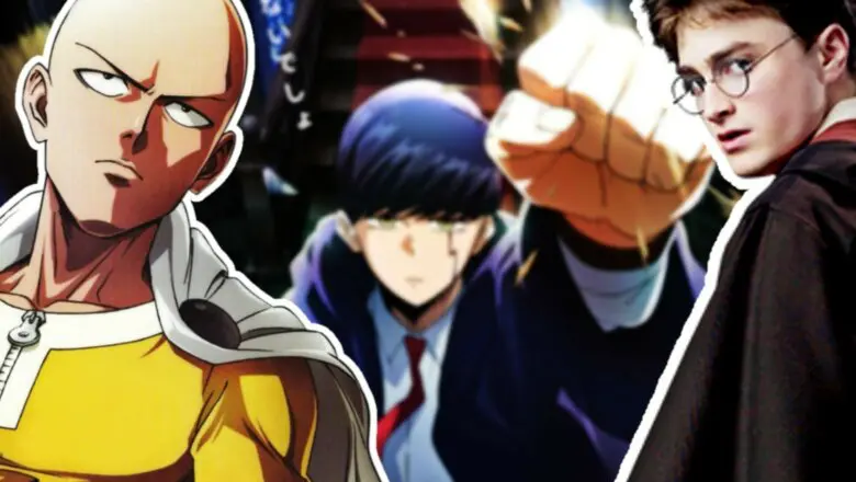 mashle one punch man harry potter (1)