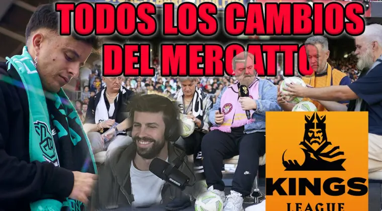 Imagen de Mercado de la Kings League: Todos los fichajes, cambios y clausulazos del Mercato