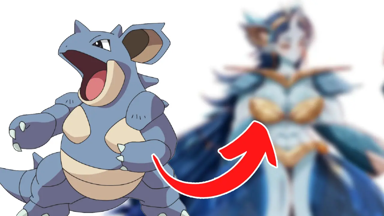 nidoqueen pokémon realista