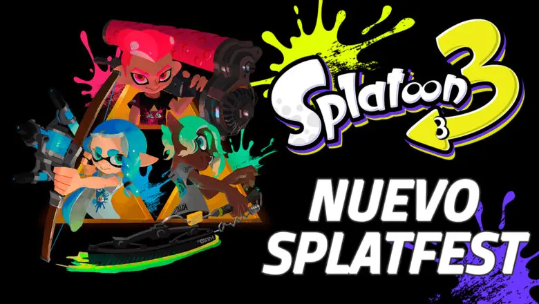 Nuevo Splatfest destacada Zelda tears of the kingdom x Splatoon 3
