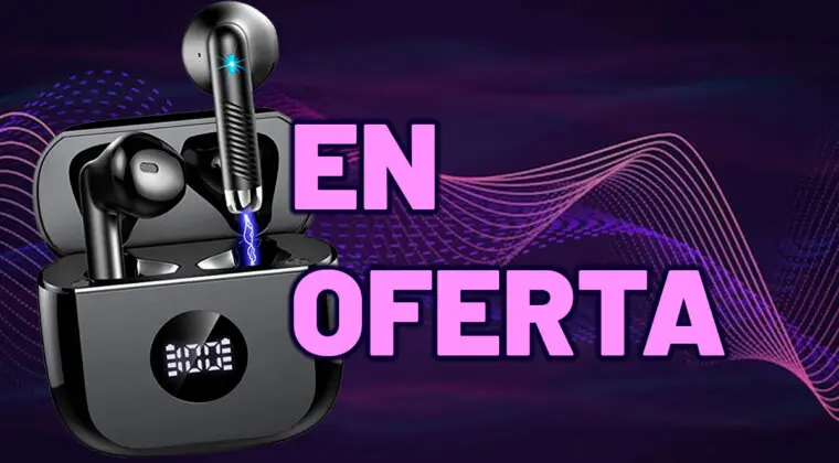 Imagen de Puedes llevarte estos auriculares inalámbricos con una autonomía más que buena por 20 euros