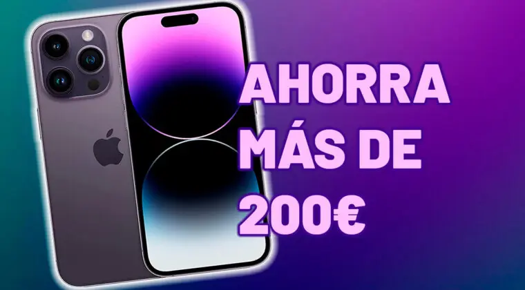 Imagen de Llévate el iPhone 14 Pro a uno de sus precios más bajos en Amazon