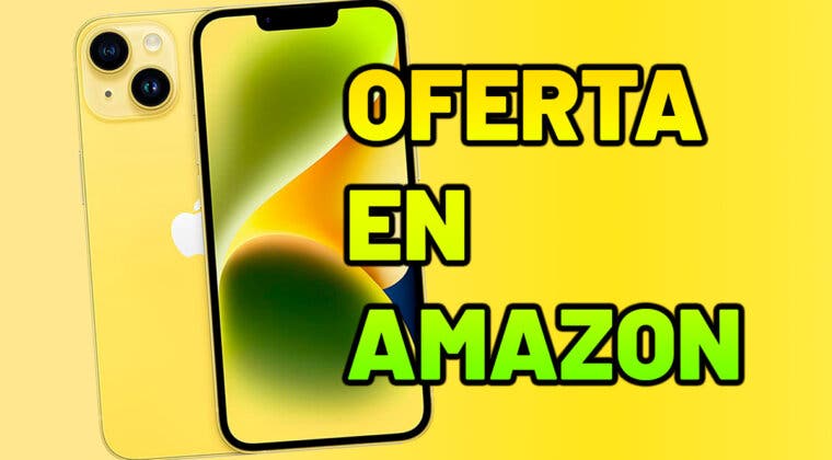 Imagen de Hazte con el iPhone 14 de color amarillo con una rebaja de 100 euros en su precio en Amazon