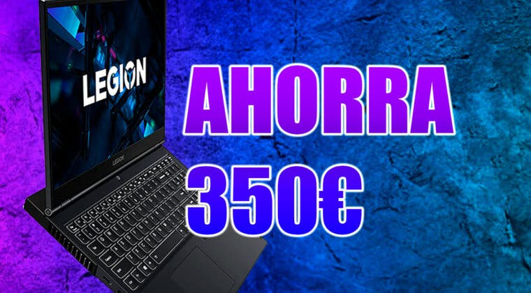 Imagen de Ahórrate 350 euros en la compra de este portátil Lenovo Legion 5i Gen 6 en Amazon