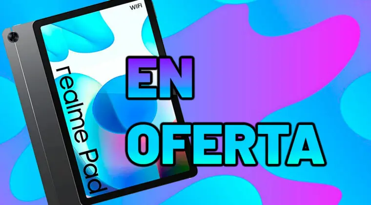 Imagen de Si estás buscando una nueva tablet, esta de Realme tiene su precio rebajado