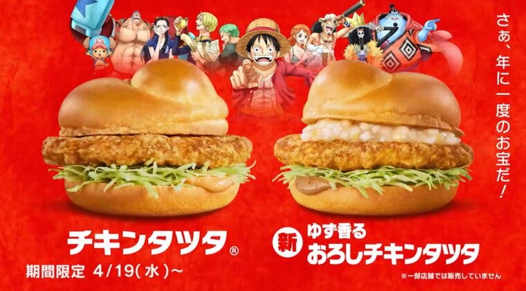 Imagen de One Piece anuncia una colaboración con McDonald's, y no te puedes perder el anuncio
