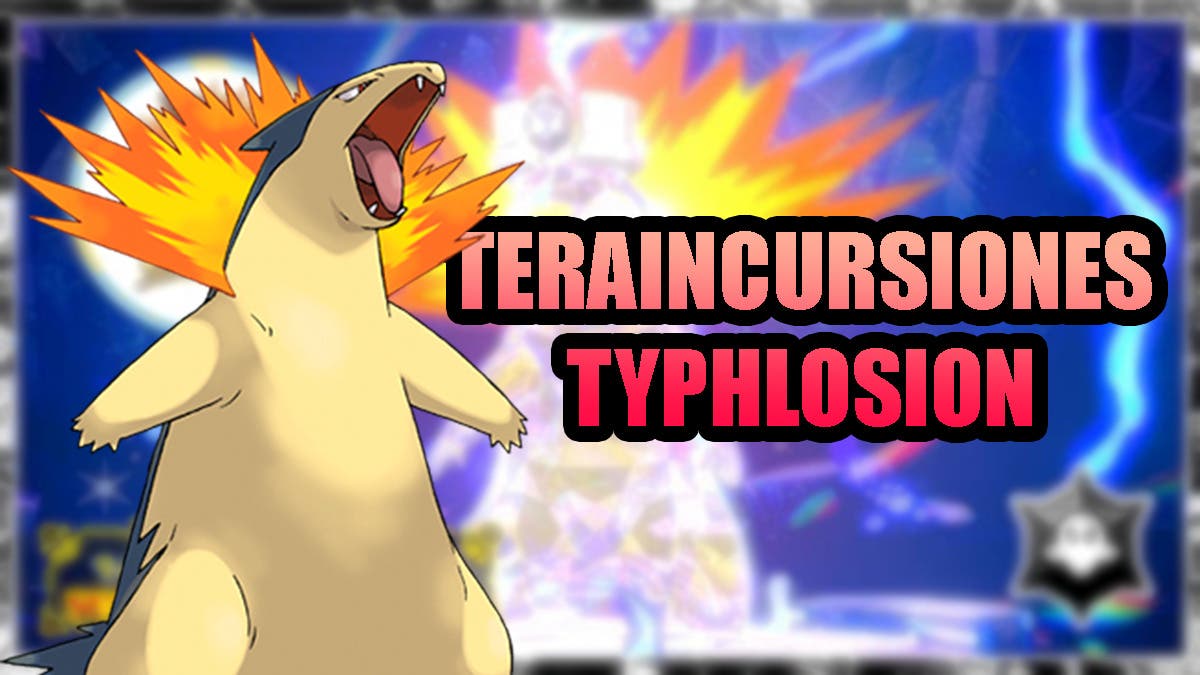 Pokemon Escarlata y Purpura Teraincursiones Typhlosion