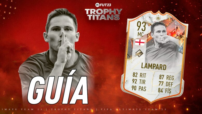 FIFA 23 Ultimate Team Guía Lampard Icono Trophy Titans junior