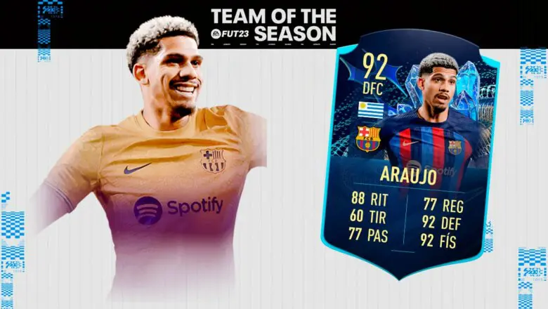 FIFA 23 Ultimate Team SBC Araújo TOTS Moments