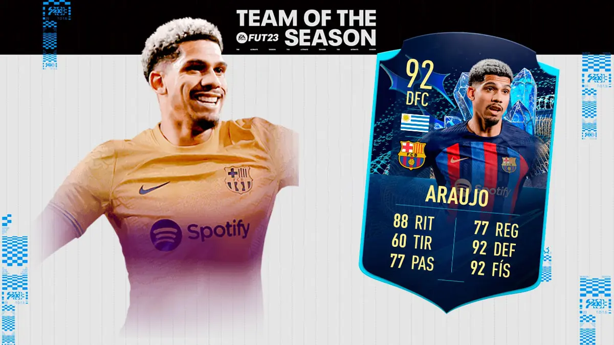 FIFA 23 Ultimate Team SBC Araújo TOTS Moments