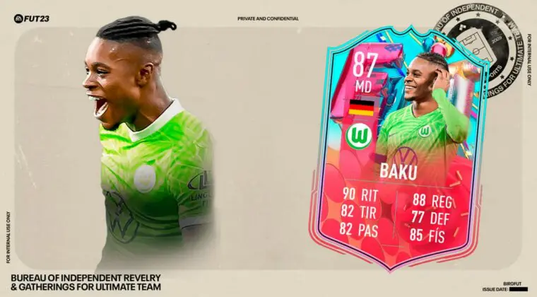 Imagen de FIFA 23: ¿Merece la pena Ridle Baku FUT Birthday? + Solución del SBC