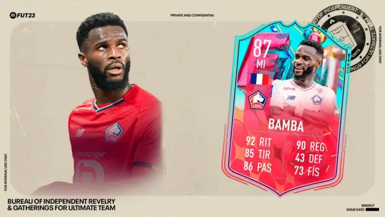 FIFA 23 Ultimate Team SBC Bamba FUT Birthday