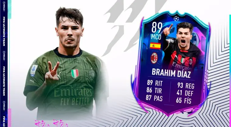 Imagen de FIFA 23: ¿Merece la pena Brahim Díaz RTTF? + Solución del SBC