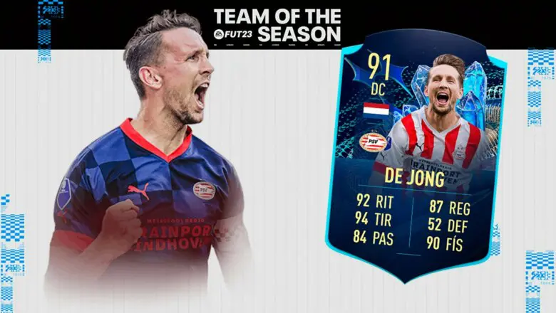 FIFA 23 Ultimate Team SBC Luuk De Jong TOTS Moments