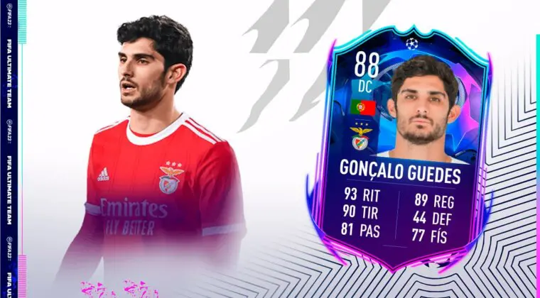 Imagen de FIFA 23: ¿Merece la pena Gonçalo Guedes RTTF? + Solución del SBC