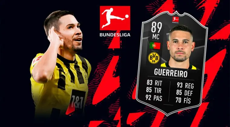 Imagen de FIFA 23: ¿Merece la pena Raphaël Guerreiro POTM de la Bundesliga? + Solución del SBC