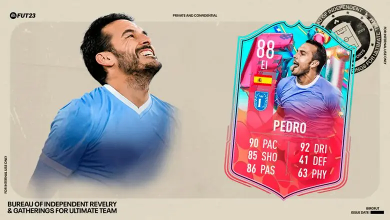 FIFA 23 Ultimate Team SBC Pedro FUT Birthday