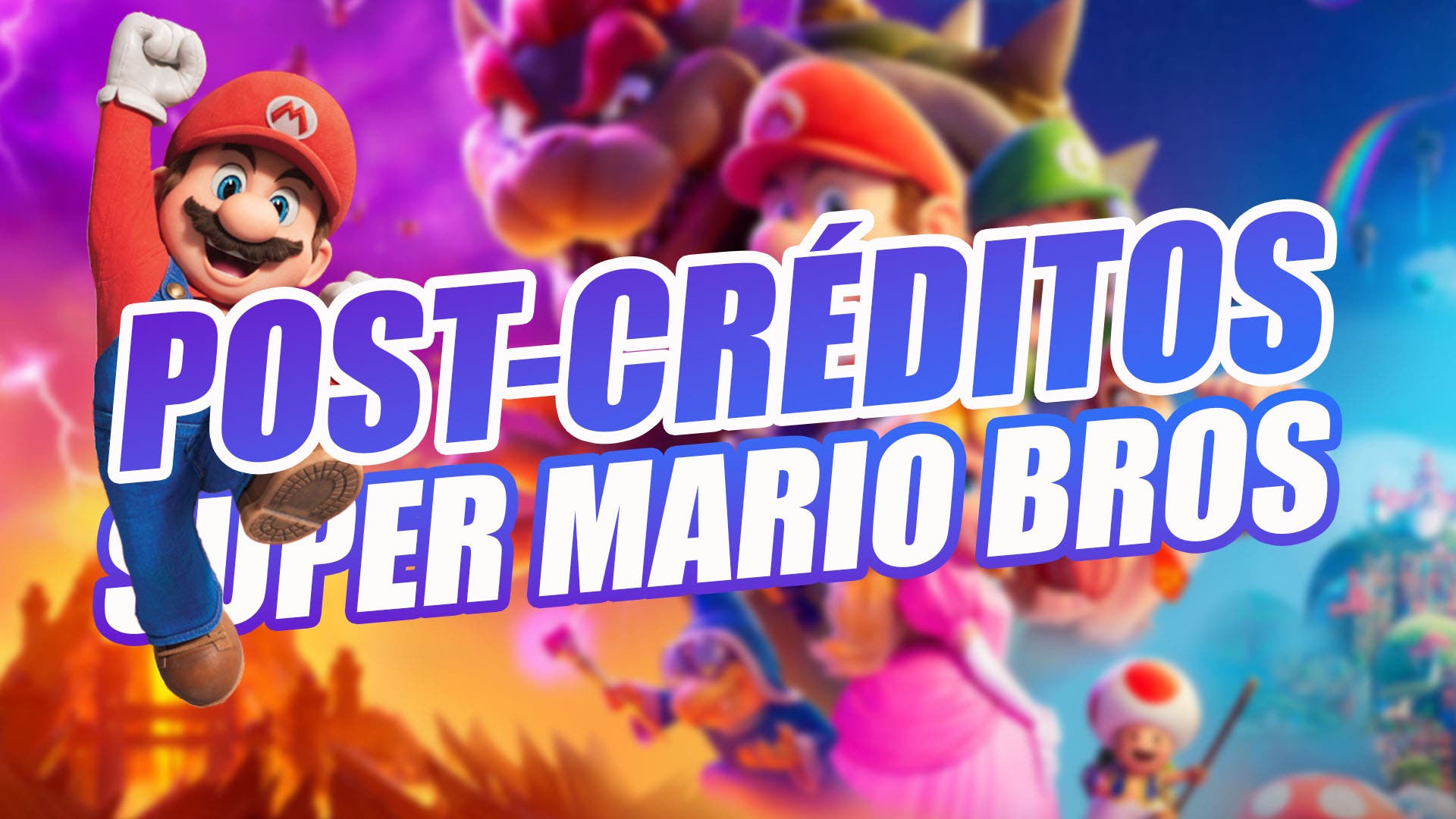 How many post-credits scenes does Super Mario Bros.: The Movie have?