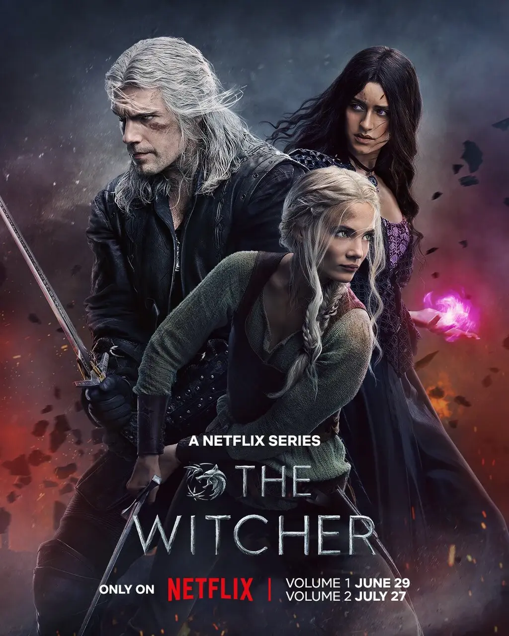 poster temporada 3 the witcher