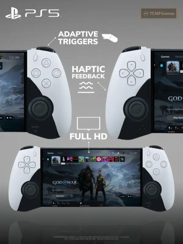 ps5 portatil diseno