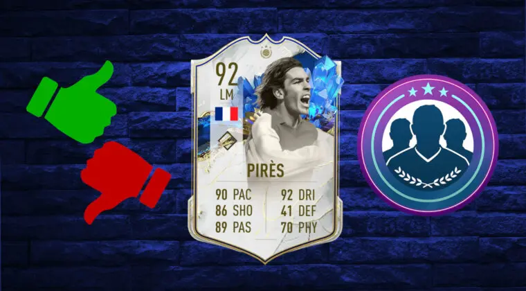 Imagen de FIFA 23: review de Pirés Icono del TOTY. ¿Buena opción para usar las medias?