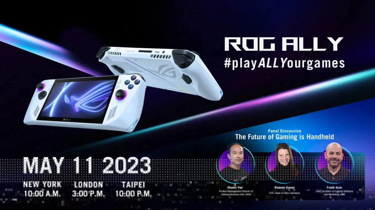 Evento de lanzamiento de ROG Ally
