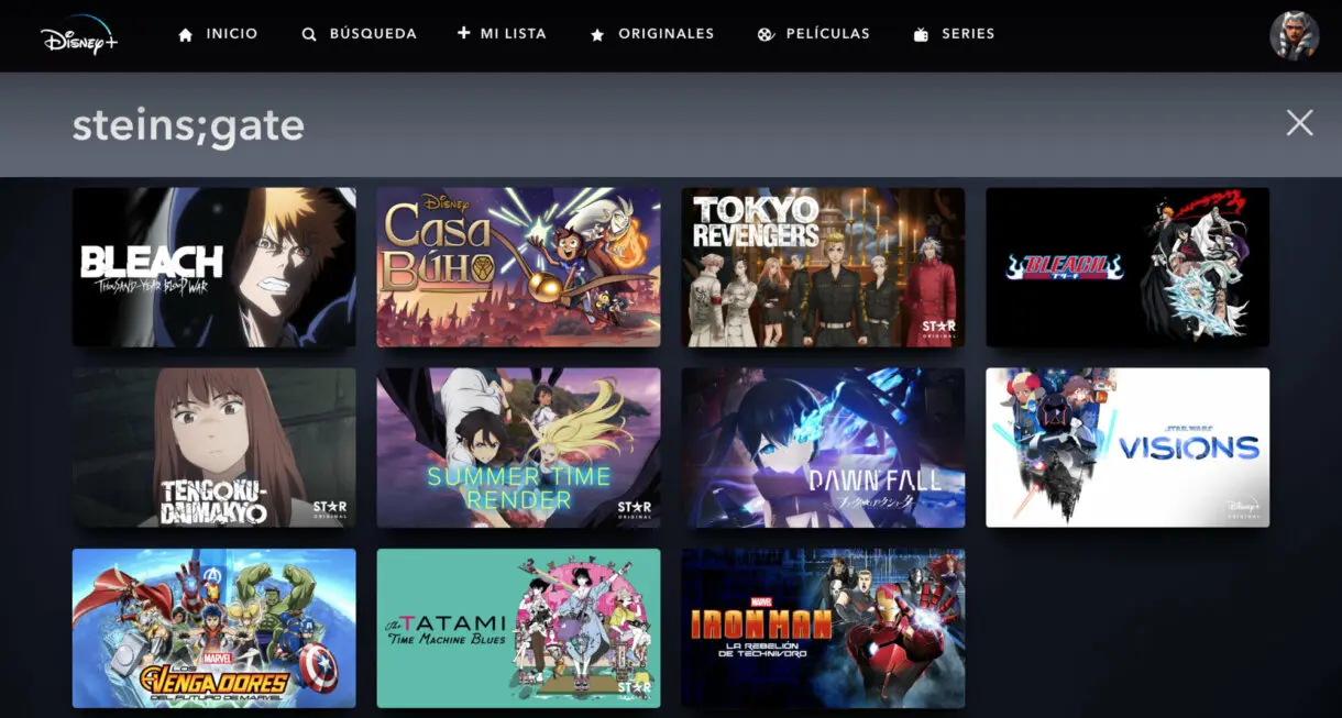 Steins;Gate en Disney +
