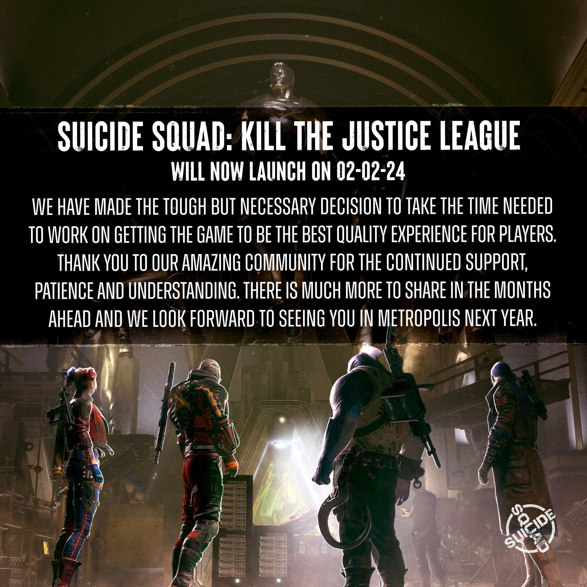 Suicide Squad: Kill the Justice League para PS5, Xbox y PC: fecha