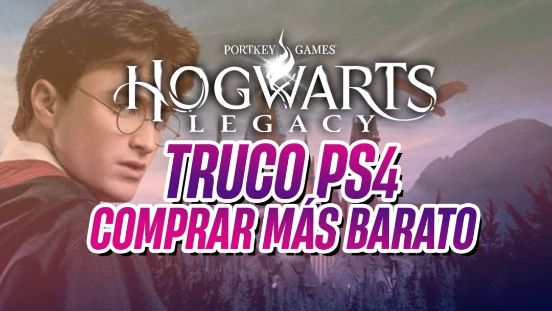 QUEIMA: Hogwarts Legacy de PS4 com 50% de desconto