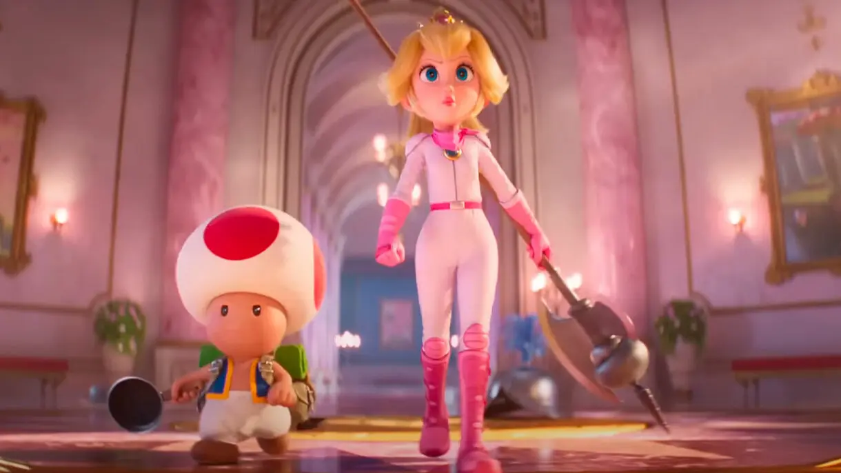 super Mario Bros la película Peach