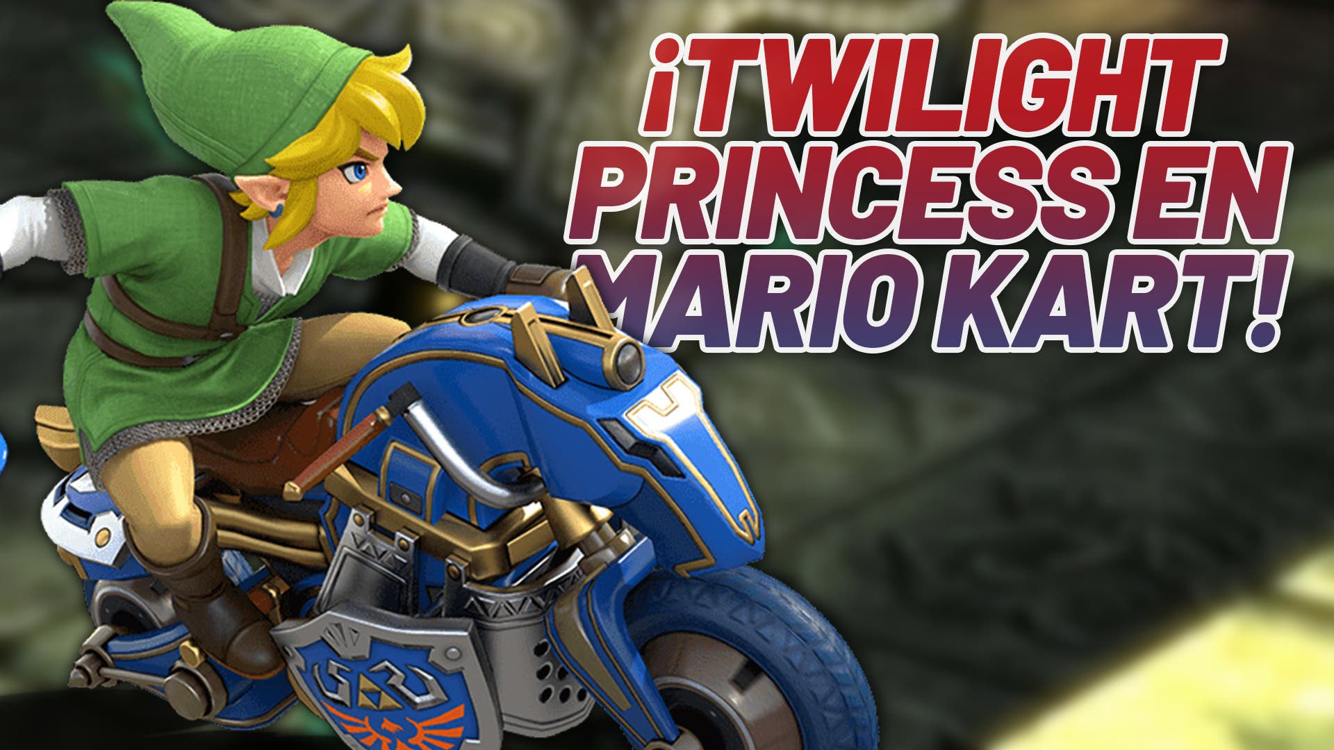Get swept away by this amazing fan-made Mario Kart 8 track inspired by Zelda: Twilight Princess