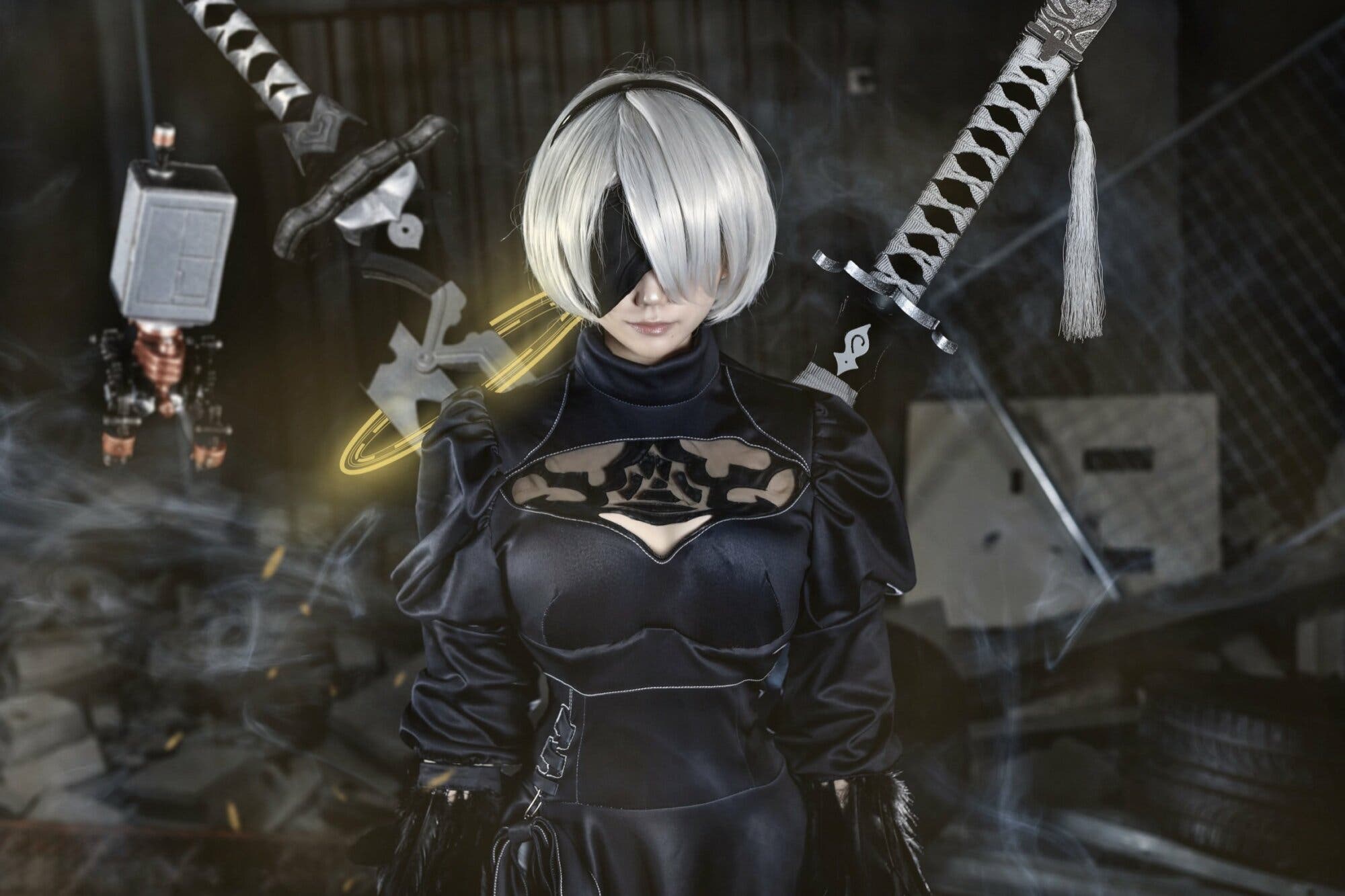 Velle crea versión live-action de A2 en cosplay de NieR: Automata