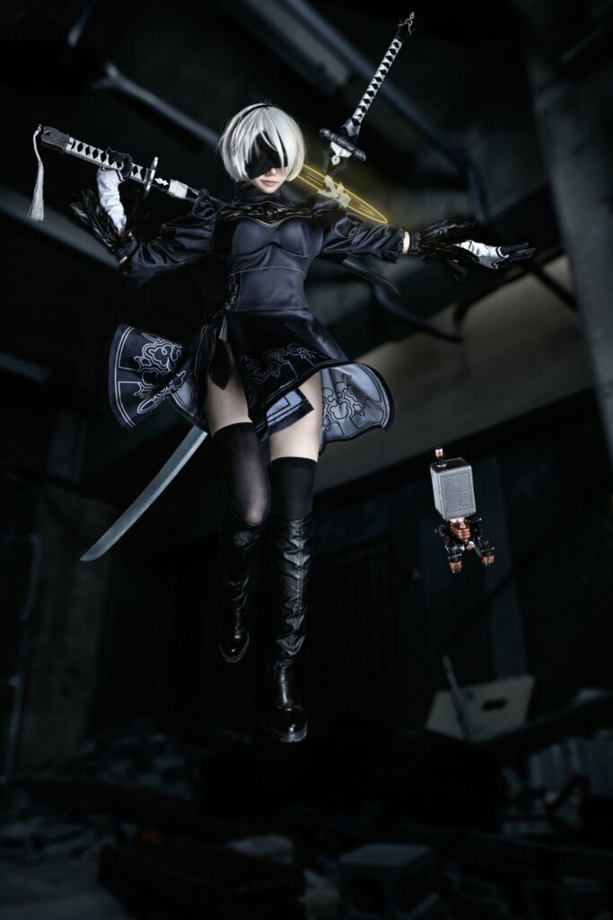 NieR: Automata - Este cosplay de 2B parece sacado de una película live ...