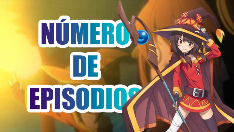 Anime de Megumin KonoSuba numero de episodios