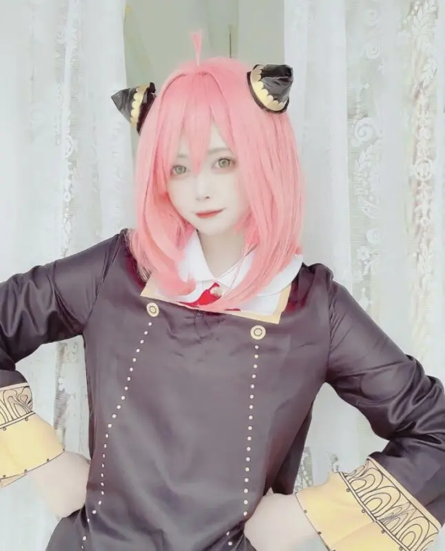 anya cosplay spy x family