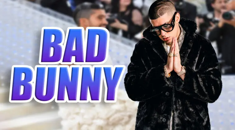 Imagen de La razón por la que Bad Bunny ha dado de qué hablar en la Met Gala 2023 mide 8 metros