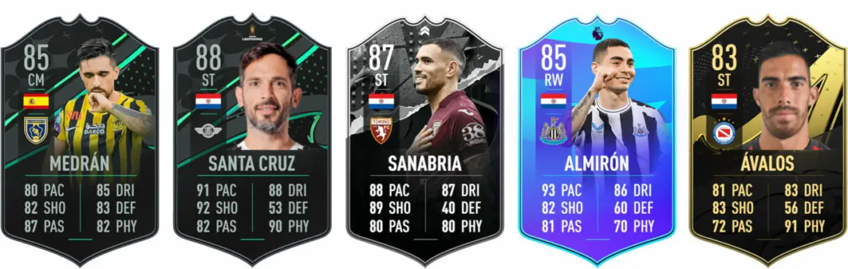 Versiones especiales de Paraguay y del Al Taawoun FIFA 23 Ultimate Team