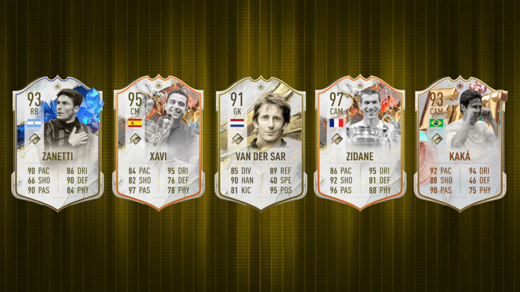 cartas que podrian salir en la mejora de icono 90 fifa 23