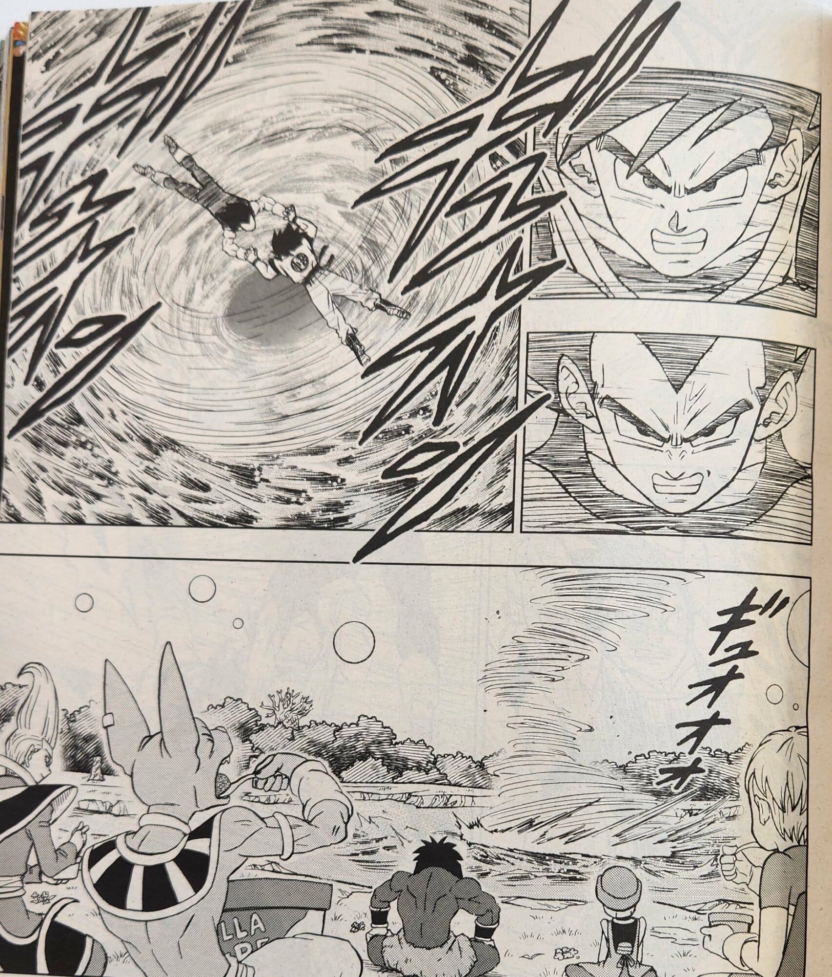 Kami Sama Explorer 👹👒 on X: Capítulo 93 de Dragon Ball Super Mangá vs  Filme Super Hero.  / X