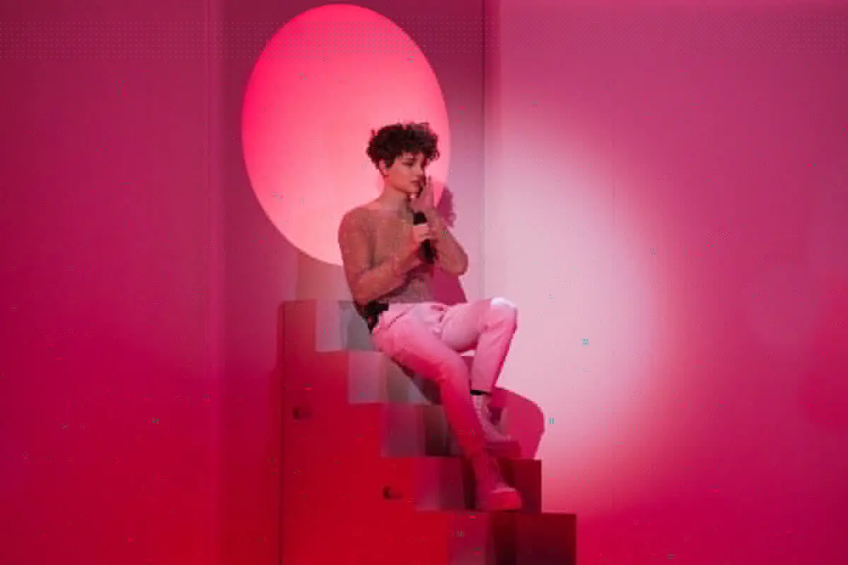 Dinamarca en el primer ensayo de Eurovision 2023