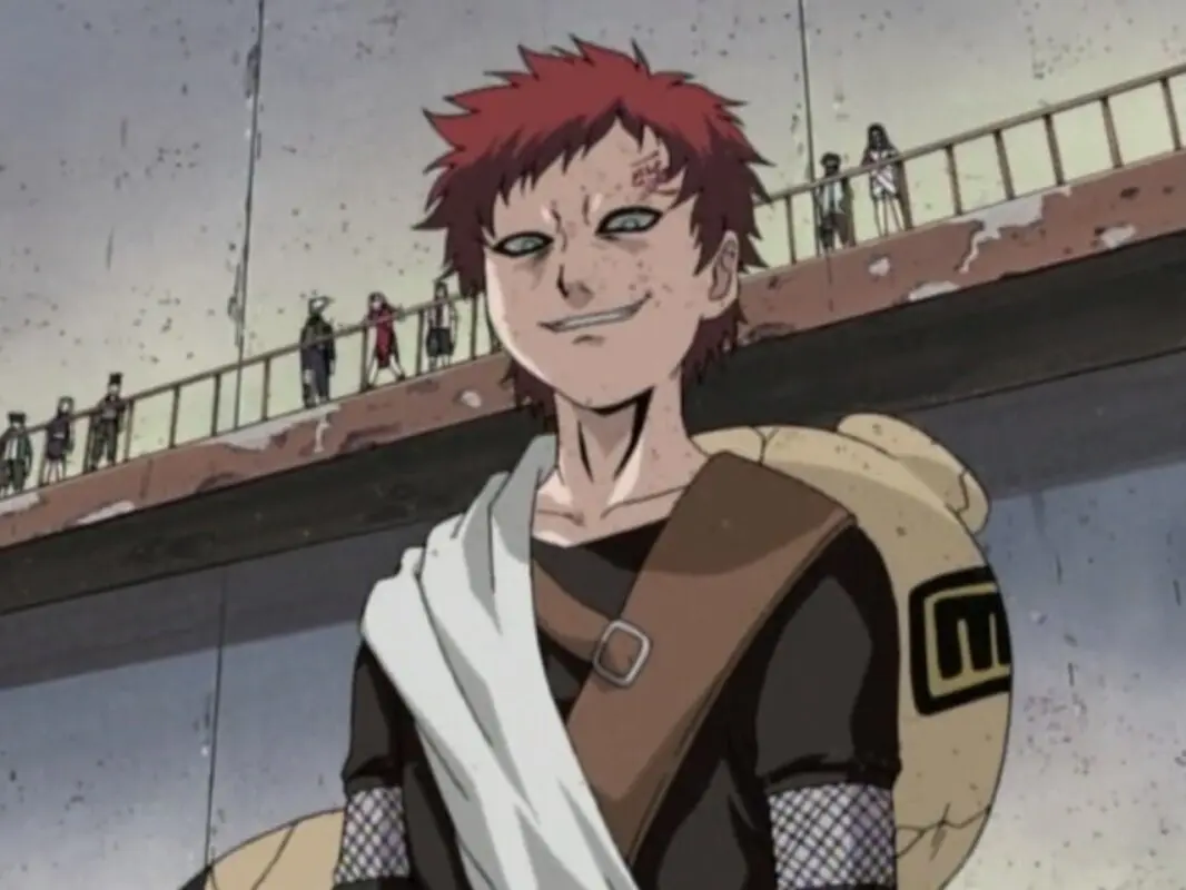 gaara naruto examen chunin