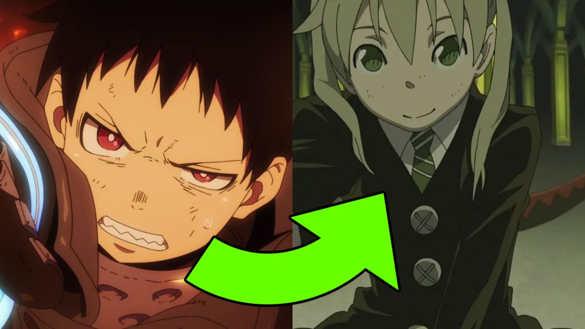 Personagens de 'Fire Force' e 'Soul Eater' se unem para promover