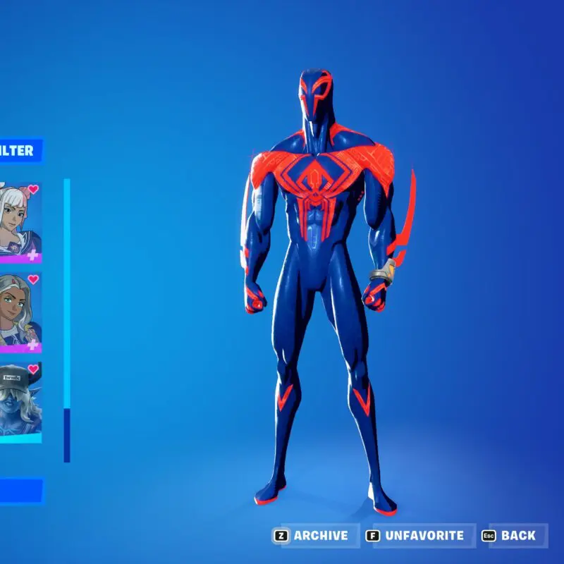 Fortnite Spider-Man 2099